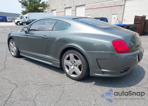 2005 Bentley Continental Gt из США, поврежденный, VIN SCBCR63W45C024347